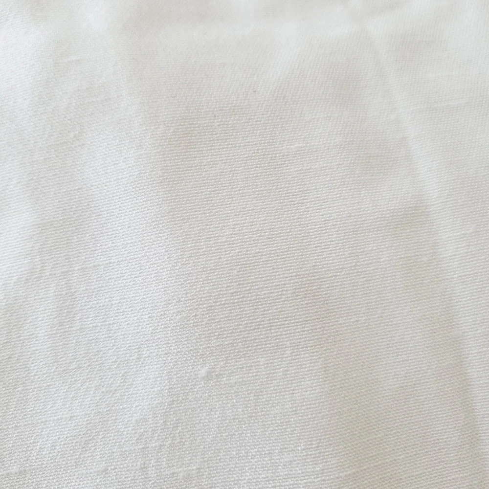 Pair package cream / white lined pinch pleat drapes / curtains